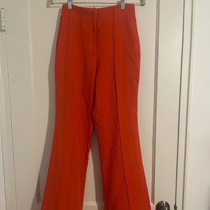 Red bellbottoms